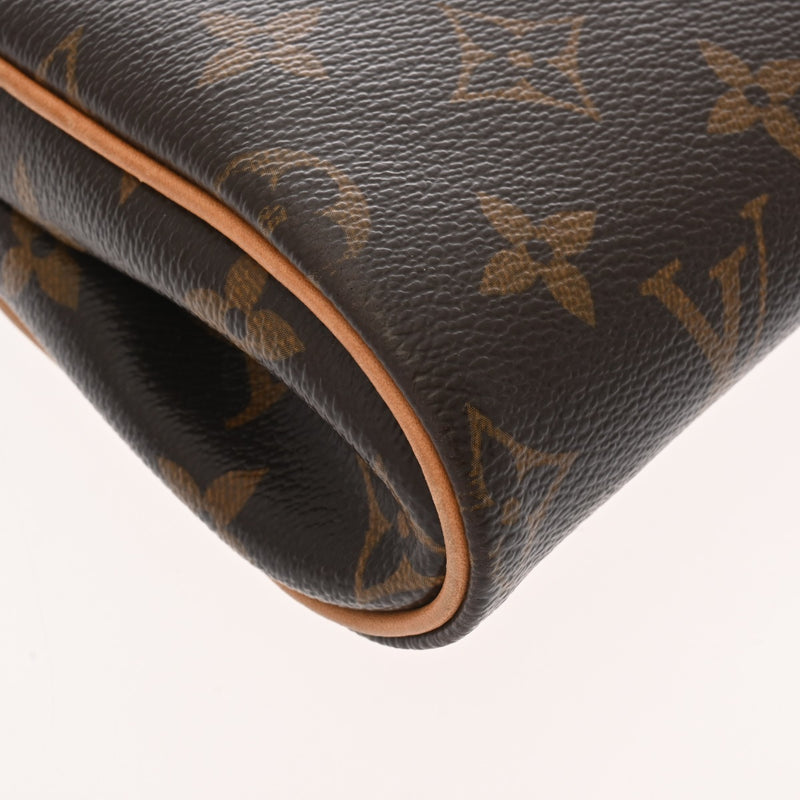 LOUIS VUITTON ルイヴィトン モノグラム エヴァ 2WAY ブラウン M95567 レディース モノグラムキャンバス ショルダーバッグ Bランク 中古 銀蔵