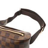 LOUIS VUITTON ルイヴィトン ダミエ ジェロニモス ブラウン N51994 ユニセックス ダミエキャンバス ショルダーバッグ Aランク 中古 銀蔵