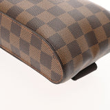 LOUIS VUITTON ルイヴィトン ダミエ ジェロニモス ブラウン N51994 ユニセックス ダミエキャンバス ショルダーバッグ Aランク 中古 銀蔵