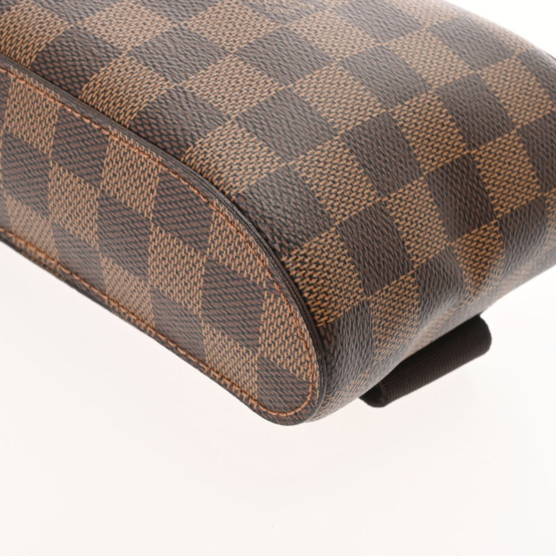 LOUIS VUITTON ルイヴィトン ダミエ ジェロニモス ブラウン N51994 ユニセックス ダミエキャンバス ショルダーバッグ Aランク 中古 銀蔵