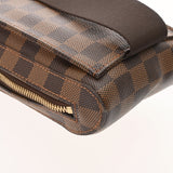 LOUIS VUITTON ルイヴィトン ダミエ ジェロニモス ブラウン N51994 ユニセックス ダミエキャンバス ショルダーバッグ Aランク 中古 銀蔵
