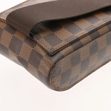 LOUIS VUITTON ルイヴィトン ダミエ ジェロニモス ブラウン N51994 ユニセックス ダミエキャンバス ショルダーバッグ Aランク 中古 銀蔵
