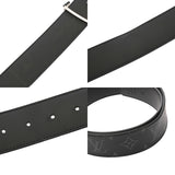 LOUIS VUITTON ルイヴィトン LVシェイク 40 MM リバーシブル ブラック シルバー金具 M0714V メンズ モノグラムキャンバス カーフレザー ベルト ABランク 中古 銀蔵