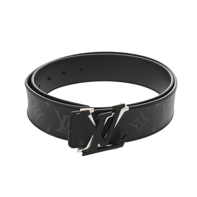 LOUIS VUITTON ルイヴィトン LVシェイク 40 MM リバーシブル ブラック シルバー金具 M0714V メンズ モノグラムキャンバス カーフレザー ベルト ABランク 中古 銀蔵