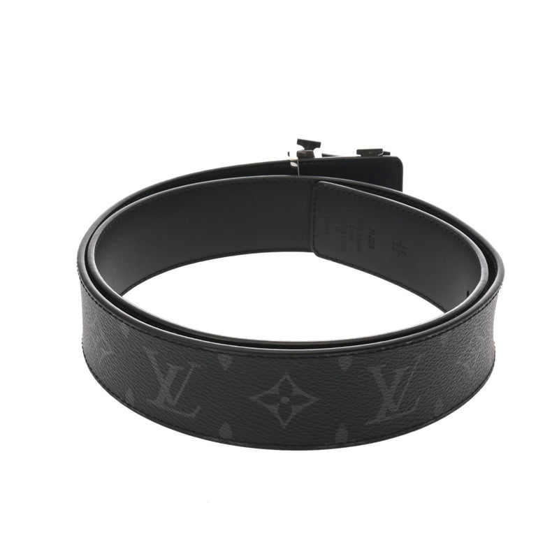 LOUIS VUITTON ルイヴィトン LVシェイク 40 MM リバーシブル ブラック シルバー金具 M0714V メンズ モノグラムキャンバス カーフレザー ベルト ABランク 中古 銀蔵