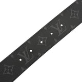 LOUIS VUITTON ルイヴィトン LVシェイク 40 MM リバーシブル ブラック シルバー金具 M0714V メンズ モノグラムキャンバス カーフレザー ベルト ABランク 中古 銀蔵