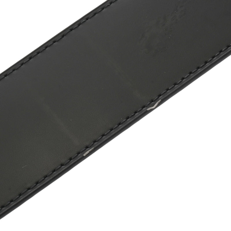 LOUIS VUITTON ルイヴィトン LVシェイク 40 MM リバーシブル ブラック シルバー金具 M0714V メンズ モノグラムキャンバス カーフレザー ベルト ABランク 中古 銀蔵