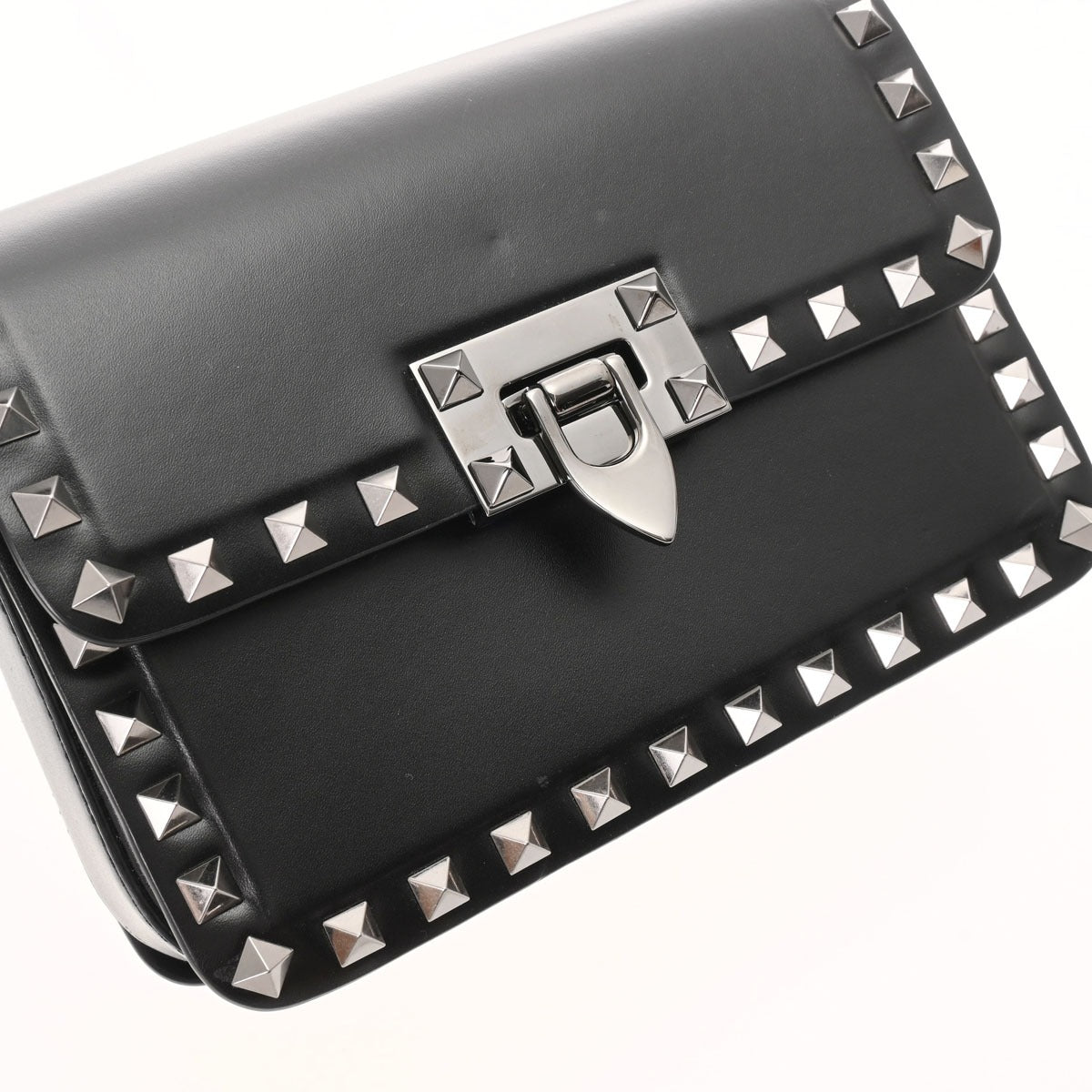 ヴァレンティノ ショルダーバッグ ブラック レディース レザー