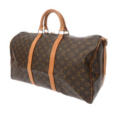 LOUIS VUITTON ルイヴィトン モノグラム キーポル バンドリエール 50 2WAY ブラウン M41416 ユニセックス モノグラムキャンバス ボストンバッグ Bランク 中古 銀蔵