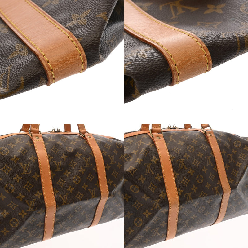 LOUIS VUITTON ルイヴィトン モノグラム サックスープル 45 ブラウン M41624 ユニセックス モノグラムキャンバス ボストンバッグ Bランク 中古 銀蔵