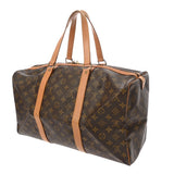 LOUIS VUITTON ルイヴィトン モノグラム サックスープル 45 ブラウン M41624 ユニセックス モノグラムキャンバス ボストンバッグ Bランク 中古 銀蔵