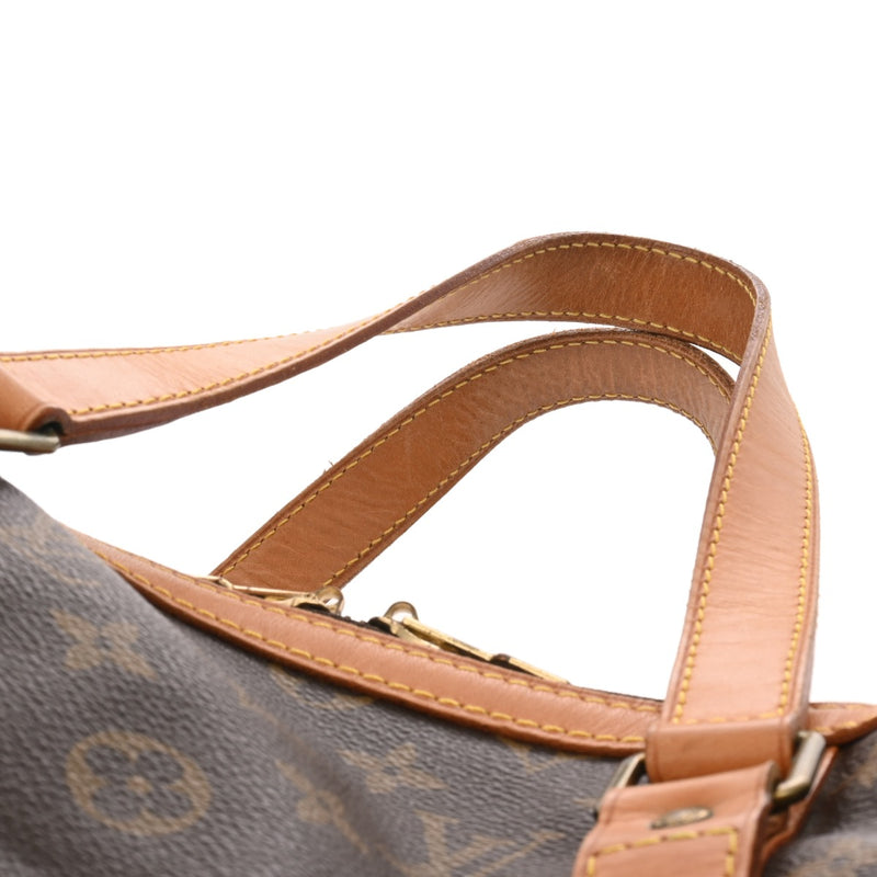 LOUIS VUITTON ルイヴィトン モノグラム サックスープル 45 ブラウン M41624 ユニセックス モノグラムキャンバス ボストンバッグ Bランク 中古 銀蔵