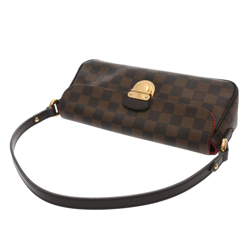 LOUIS VUITTON ルイヴィトン ダミエ ラヴェッロ PM ブラウン N60007 レディース ダミエキャンバス ショルダーバッグ ABランク 中古 銀蔵