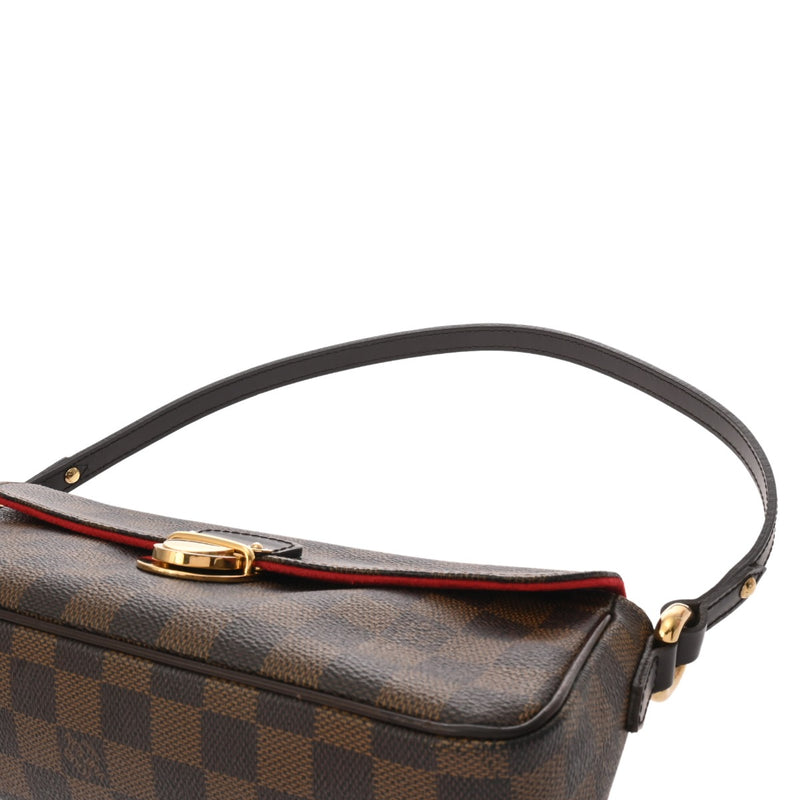 LOUIS VUITTON ルイヴィトン ダミエ ラヴェッロ PM ブラウン N60007 レディース ダミエキャンバス ショルダーバッグ ABランク 中古 銀蔵