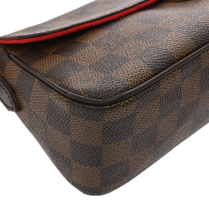 LOUIS VUITTON ルイヴィトン ダミエ ラヴェッロ PM ブラウン N60007 レディース ダミエキャンバス ショルダーバッグ ABランク 中古 銀蔵