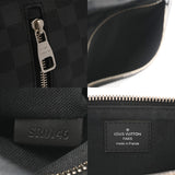 LOUIS VUITTON ルイヴィトン ダミエグラフィット ミック PM ブラック N41211 メンズ ダミエキャンバス ショルダーバッグ ABランク 中古 銀蔵