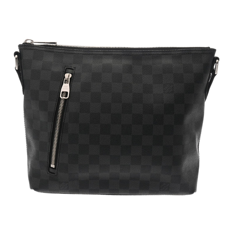 LOUIS VUITTON ルイヴィトン ダミエグラフィット ミック PM ブラック N41211 メンズ ダミエキャンバス ショルダーバッグ ABランク 中古 銀蔵
