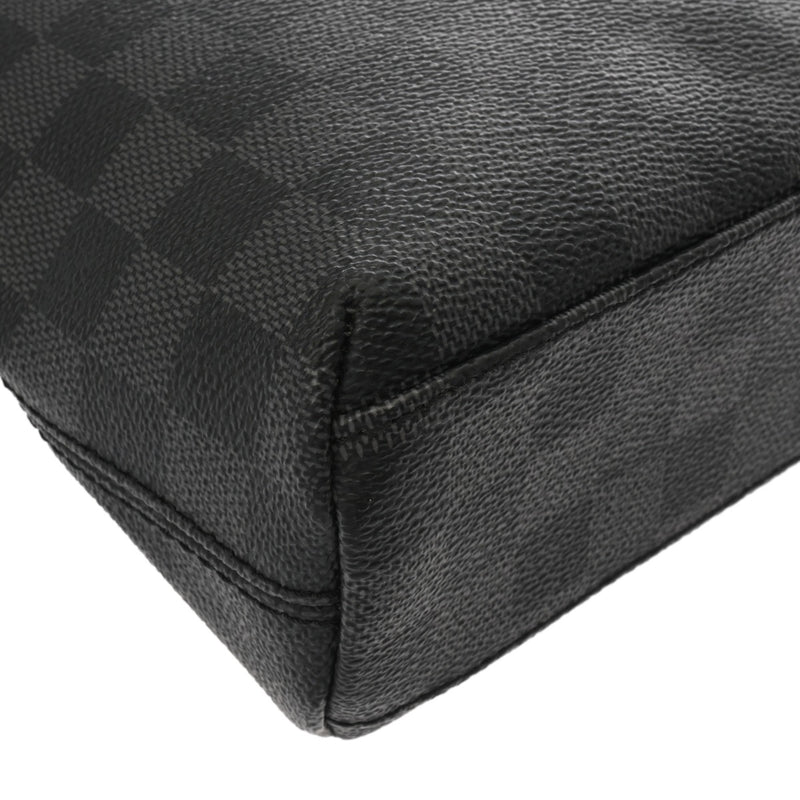 LOUIS VUITTON ルイヴィトン ダミエグラフィット ミック PM ブラック N41211 メンズ ダミエキャンバス ショルダーバッグ ABランク 中古 銀蔵
