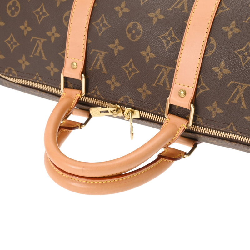 LOUIS VUITTON ルイヴィトン モノグラム キーポル 50 ブラウン M41426 ユニセックス モノグラムキャンバス ボストンバッグ ABランク 中古 銀蔵