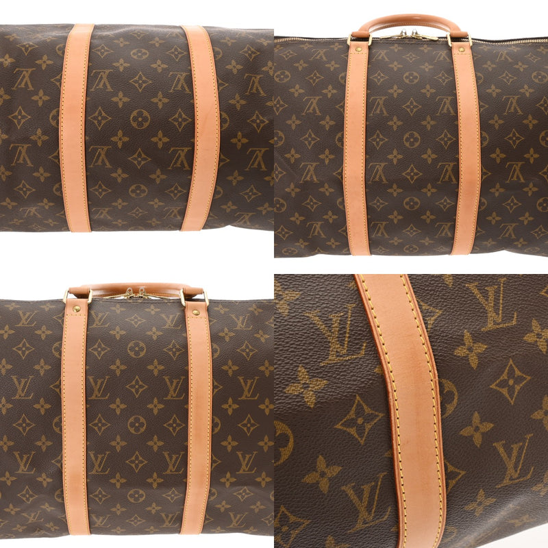 LOUIS VUITTON ルイヴィトン モノグラム キーポル 50 ブラウン M41426 ユニセックス モノグラムキャンバス ボストンバッグ ABランク 中古 銀蔵