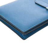 HERMES エルメス ベアンスフレ ブルーザンジバル A刻印(2017年頃) レディース ヴォーエプソン 長財布 ABランク 中古 銀蔵