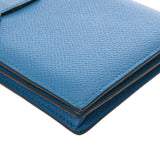 HERMES エルメス ベアンスフレ ブルーザンジバル A刻印(2017年頃) レディース ヴォーエプソン 長財布 ABランク 中古 銀蔵