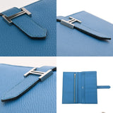 HERMES エルメス ベアンスフレ ブルーザンジバル A刻印(2017年頃) レディース ヴォーエプソン 長財布 ABランク 中古 銀蔵