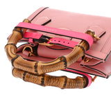 GUCCI グッチ ダイアナ ミニ 2WAYバッグ ピンク 655661 レディース レザー ハンドバッグ Aランク 中古 銀蔵