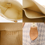 LOUIS VUITTON ルイヴィトン ダミエアズール サレヤ MM ホワイト N51185 レディース ダミエキャンバス トートバッグ ABランク 中古 銀蔵
