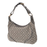 LOUIS VUITTON ルイヴィトン モノグラムミニラン マノン PM プラティーヌ M95620 レディース モノグラムミニキャンバス レザー ショルダーバッグ Bランク 中古 銀蔵