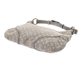 LOUIS VUITTON ルイヴィトン モノグラムミニラン マノン PM プラティーヌ M95620 レディース モノグラムミニキャンバス レザー ショルダーバッグ Bランク 中古 銀蔵