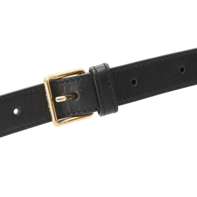 CELINE セリーヌ トリオンフキャンバス ミディアム メッセンジャー ブラック 194502 レディース PVC カーフ ショルダーバッグ ABランク 中古 銀蔵