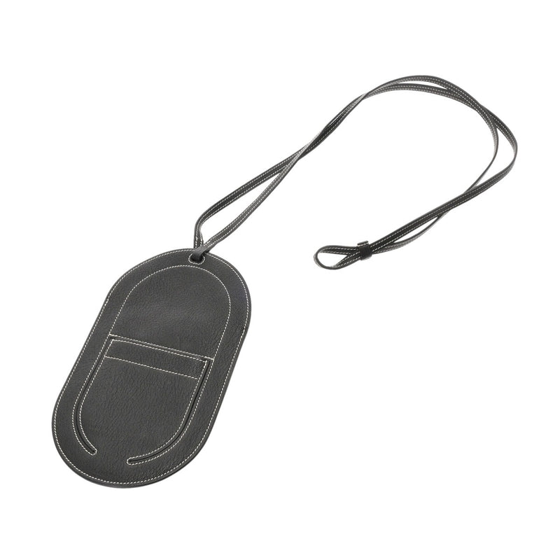 HERMES エルメス インザループ トゥーゴー ブラック D刻印(2019年頃) レディース シェーブル その他小物 ABランク 中古 銀蔵