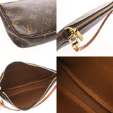 LOUIS VUITTON ルイヴィトン モノグラム ポシェットアクセソワール ブラウン M40712 ユニセックス モノグラムキャンバス アクセサリーポーチ ABランク 中古 銀蔵