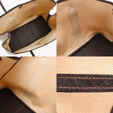 HERMES エルメス ガーデンパーティ PM マロン □G刻印(2003年頃) レディース トワルアッシュ ハンドバッグ Bランク 中古 銀蔵