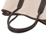 HERMES エルメス ガーデンパーティ PM マロン □G刻印(2003年頃) レディース トワルアッシュ ハンドバッグ Bランク 中古 銀蔵