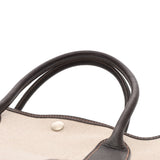 HERMES エルメス ガーデンパーティ PM マロン □G刻印(2003年頃) レディース トワルアッシュ ハンドバッグ Bランク 中古 銀蔵