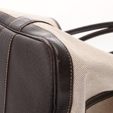 HERMES エルメス ガーデンパーティ PM マロン □G刻印(2003年頃) レディース トワルアッシュ ハンドバッグ Bランク 中古 銀蔵