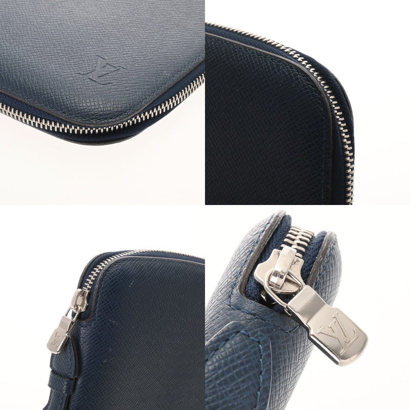 LOUIS VUITTON ルイヴィトン タイガ オーガナイザーアトール オセアン M30653 ユニセックス レザー 長財布 Bランク 中古 銀蔵