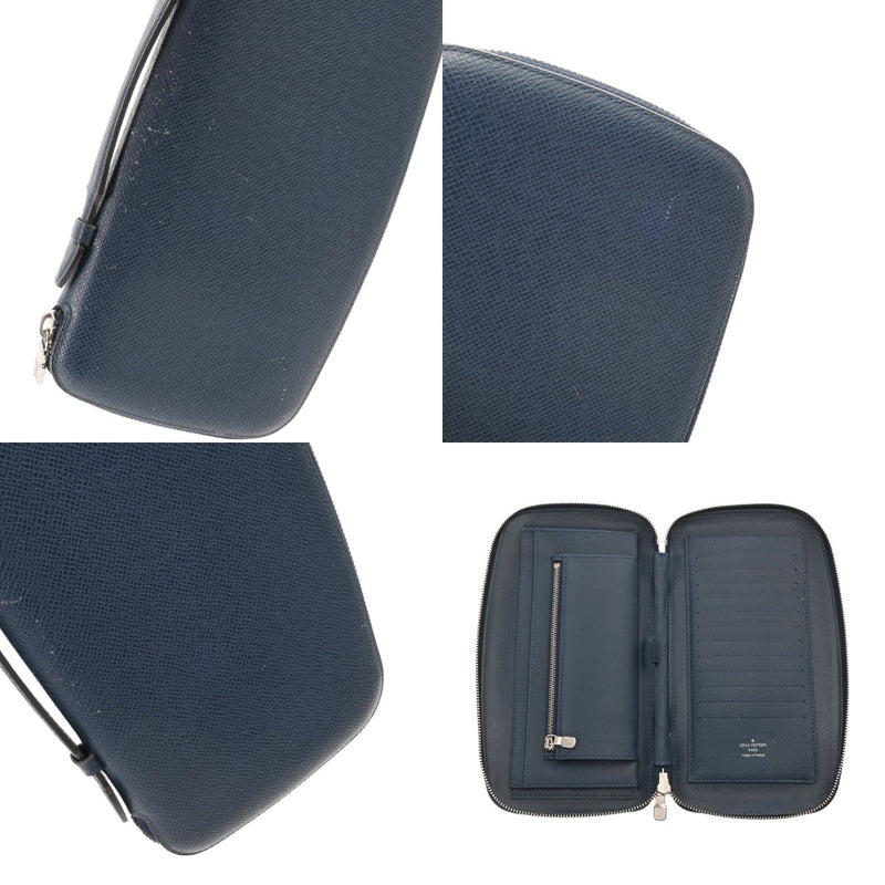 LOUIS VUITTON ルイヴィトン タイガ オーガナイザーアトール オセアン M30653 ユニセックス レザー 長財布 Bランク 中古 銀蔵