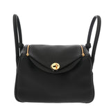 HERMES エルメス リンディ 26 ブラック B刻印(2023年頃) レディース トリヨンクレマンス ショルダーバッグ 未使用 銀蔵