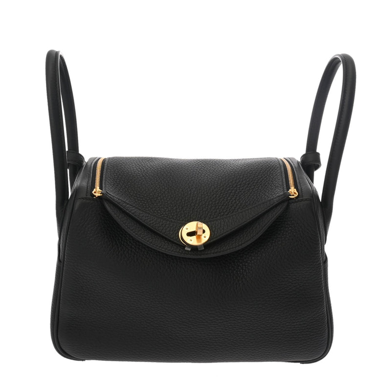 HERMES エルメス リンディ 26 ブラック B刻印(2023年頃) レディース トリヨンクレマンス ショルダーバッグ 未使用 銀蔵