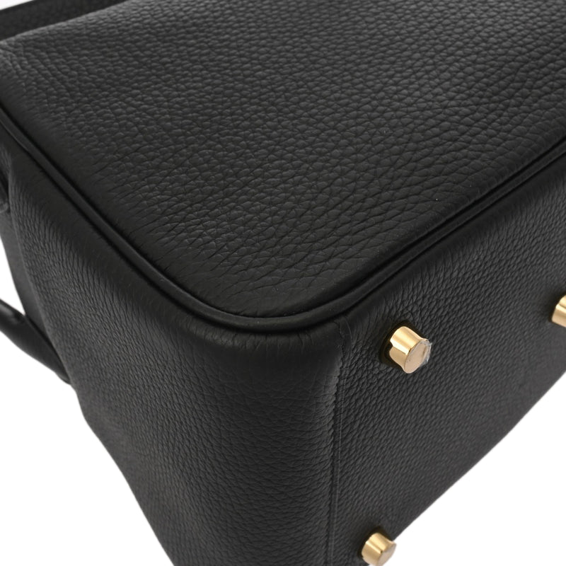 HERMES エルメス リンディ 26 ブラック B刻印(2023年頃) レディース トリヨンクレマンス ショルダーバッグ 未使用 銀蔵