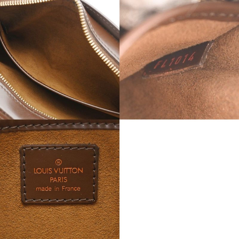 LOUIS VUITTON ルイヴィトン ダミエ サンルイ ブラウン N51993 メンズ ダミエキャンバス セカンドバッグ ABランク 中古 銀蔵