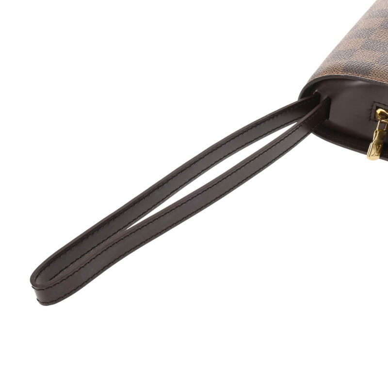 LOUIS VUITTON ルイヴィトン ダミエ サンルイ ブラウン N51993 メンズ ダミエキャンバス セカンドバッグ ABランク 中古 銀蔵