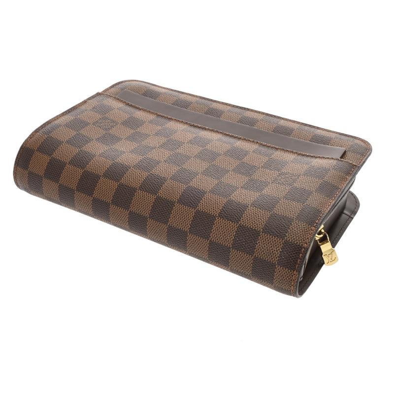 LOUIS VUITTON ルイヴィトン ダミエ サンルイ ブラウン N51993 メンズ ダミエキャンバス セカンドバッグ ABランク 中古 銀蔵