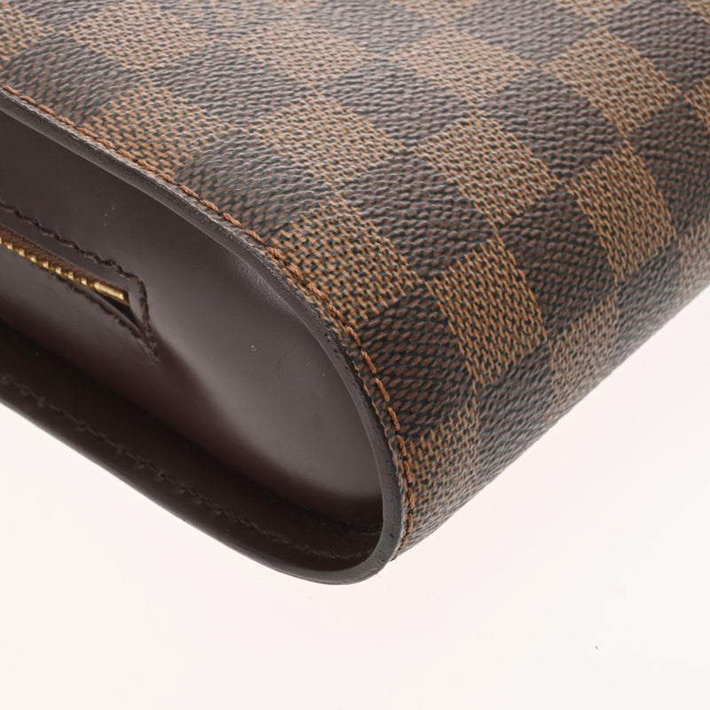 LOUIS VUITTON ルイヴィトン ダミエ サンルイ ブラウン N51993 メンズ ダミエキャンバス セカンドバッグ ABランク 中古 銀蔵