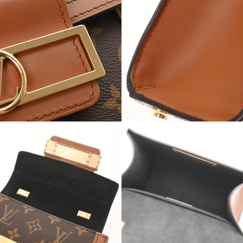 LOUIS VUITTON ルイヴィトン モノグラムリバース ドーフィーヌ キャピタル ブラウン M46751 レディース モノグラムキャンバス 2WAYバッグ Aランク 中古 銀蔵