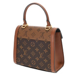 LOUIS VUITTON ルイヴィトン モノグラムリバース ドーフィーヌ キャピタル ブラウン M46751 レディース モノグラムキャンバス 2WAYバッグ Aランク 中古 銀蔵