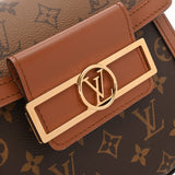 LOUIS VUITTON ルイヴィトン モノグラムリバース ドーフィーヌ キャピタル ブラウン M46751 レディース モノグラムキャンバス 2WAYバッグ Aランク 中古 銀蔵